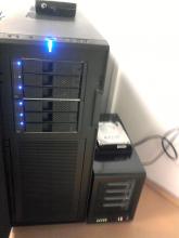 Front of new server